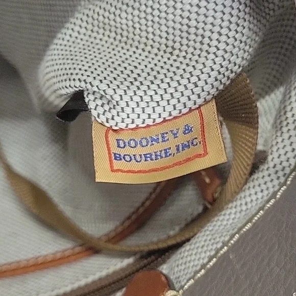 Dooney & Bourke Grey Grain Barlow - Picture 16 of 16